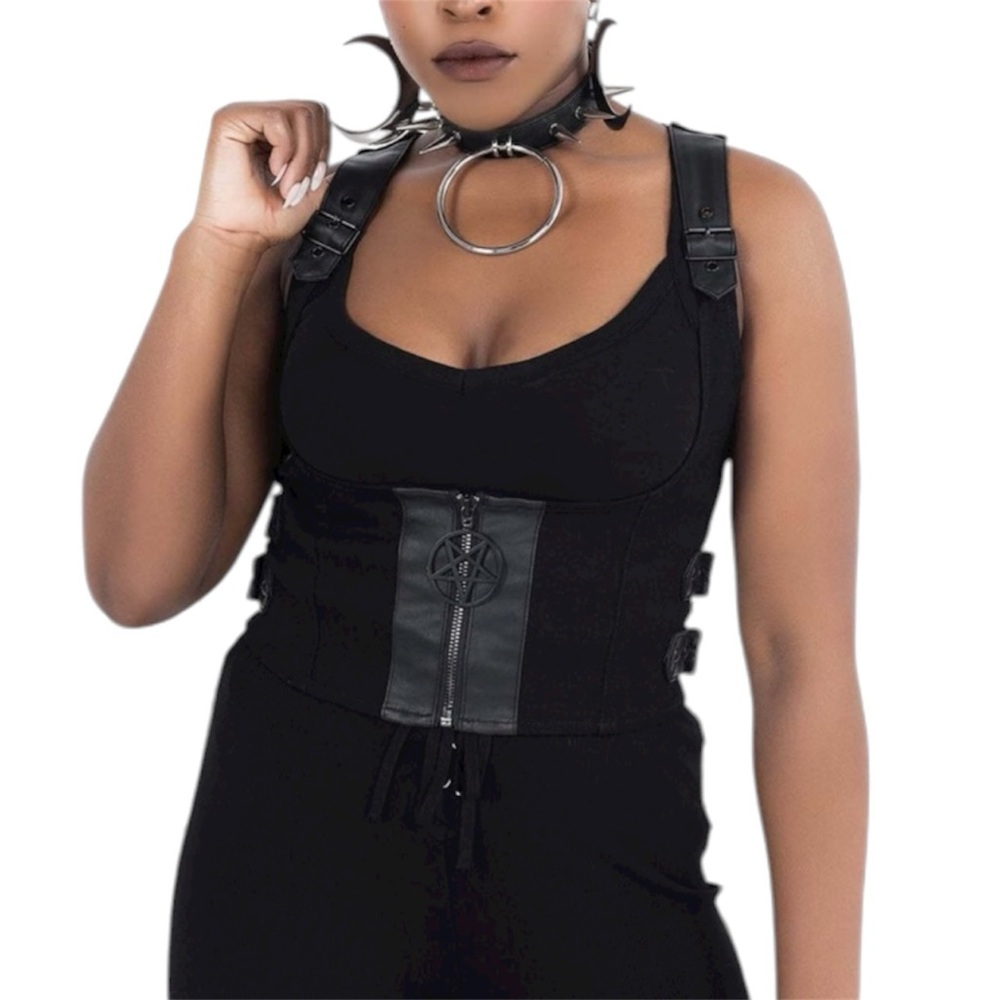 Killstar Sucker Punch vest corset top